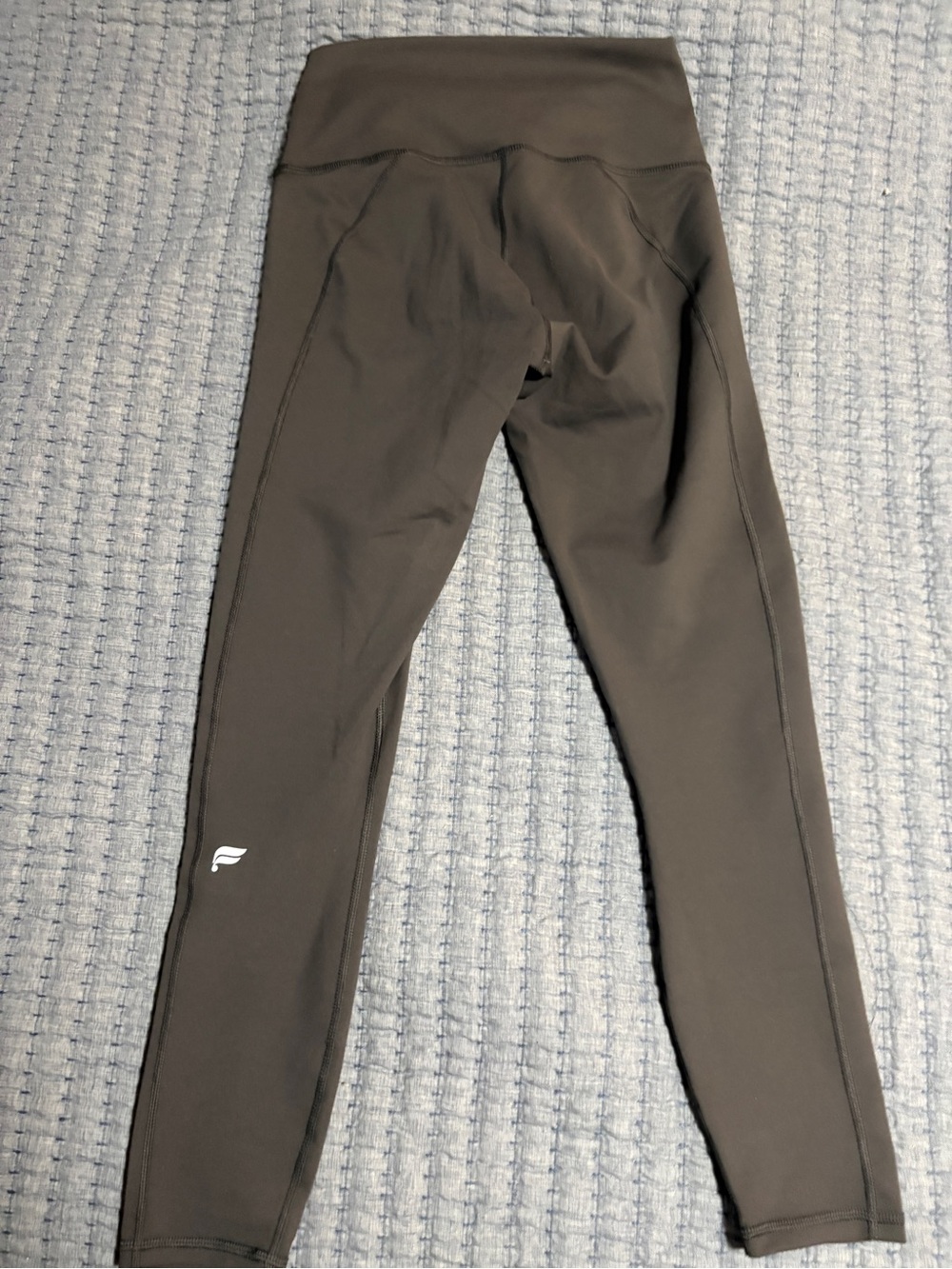 Fabletics Dark Gray High-Waisted Leggings